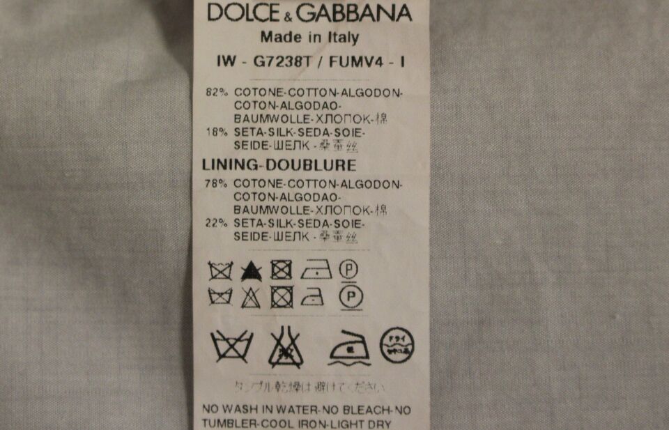 Dolce &amp; Gabbana Beige Zijden Mix Jurk Formeel Vest Gilet