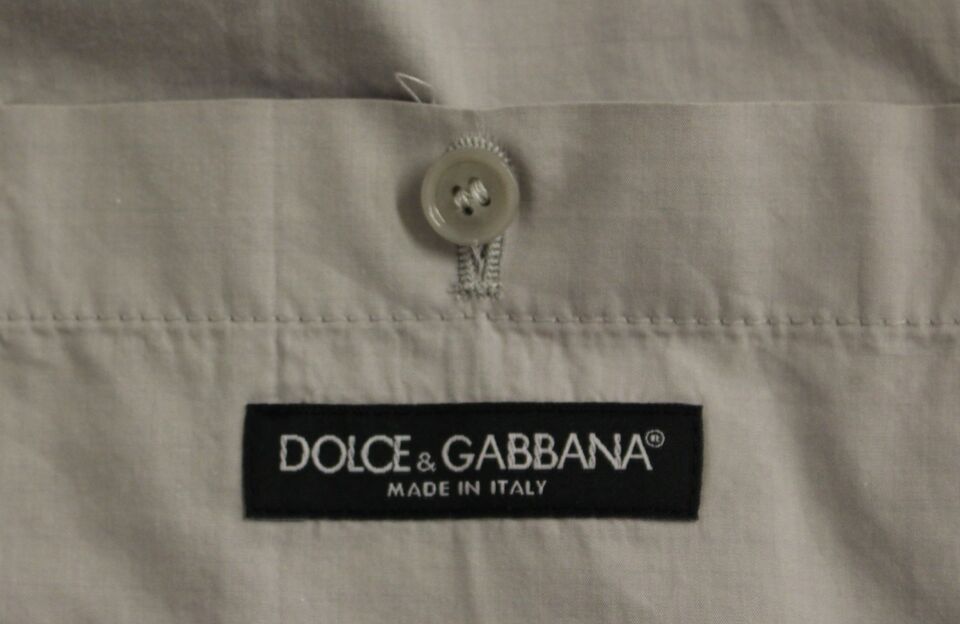 Dolce &amp; Gabbana Beige Zijden Mix Jurk Formeel Vest Gilet