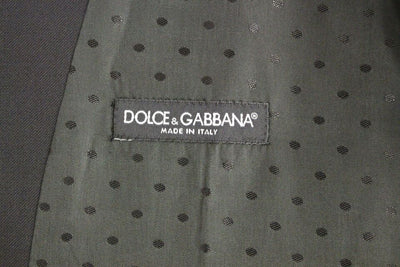 Gilet de soirée en laine noire Dolce &amp; Gabbana