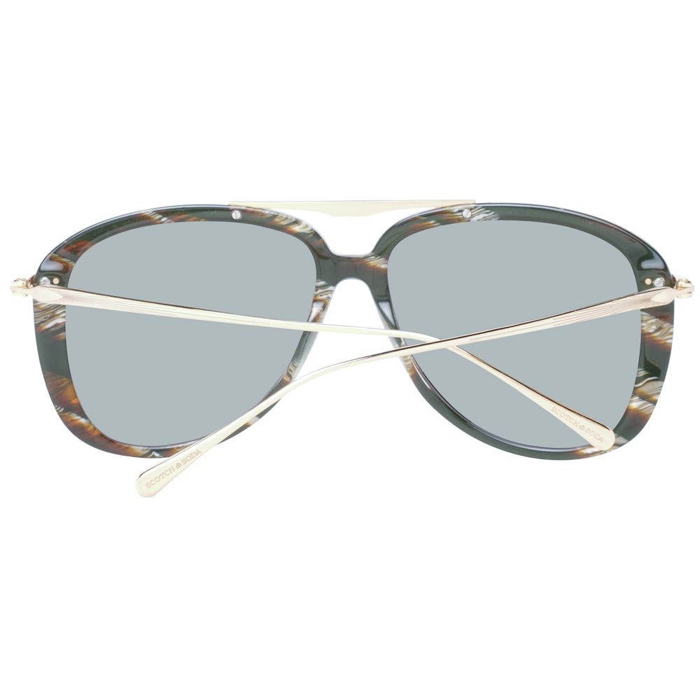Lunettes de soleil noires pour homme Scotch &amp; Soda