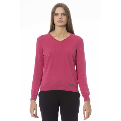 Baldinini Trend Fuchsia Kasjmier Dames Trui