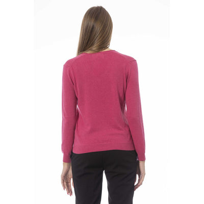 Baldinini Trend Fuchsia Kasjmier Dames Trui