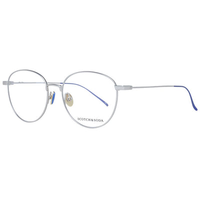 Monture de lunettes pour femme Scotch &amp; Soda, couleur argent.