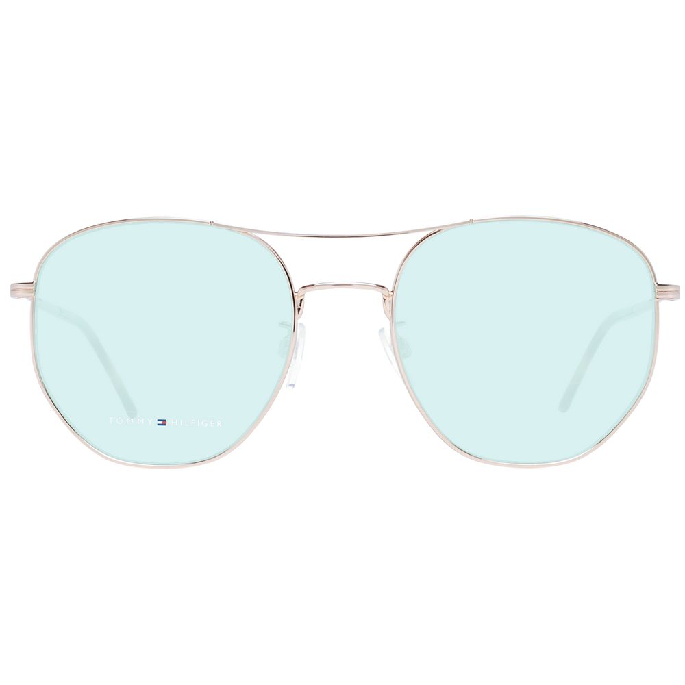 Tommy Hilfiger zonnebril, roze goud, unisex