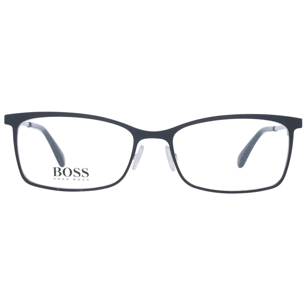 Monture de lunettes pour femme Hugo Boss, noire.