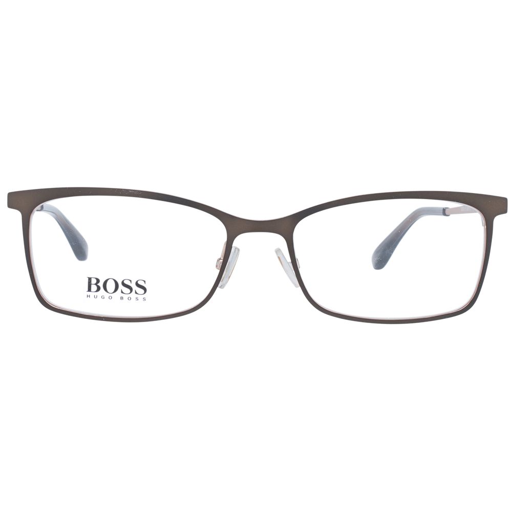 Monture de lunettes pour femme Hugo Boss, couleur marron