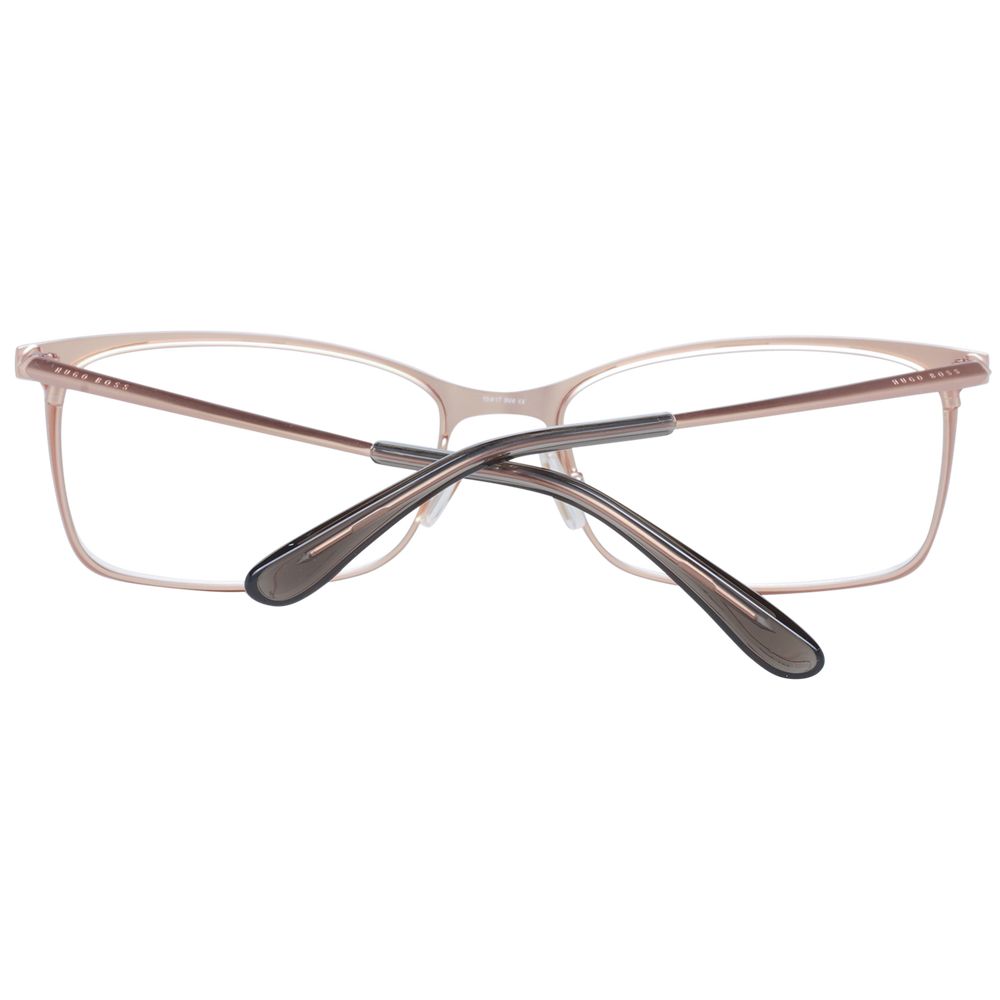 Monture de lunettes pour femme Hugo Boss, couleur marron