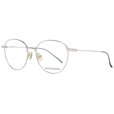 Monture de lunettes pour femme Scotch &amp; Soda, couleur or.
