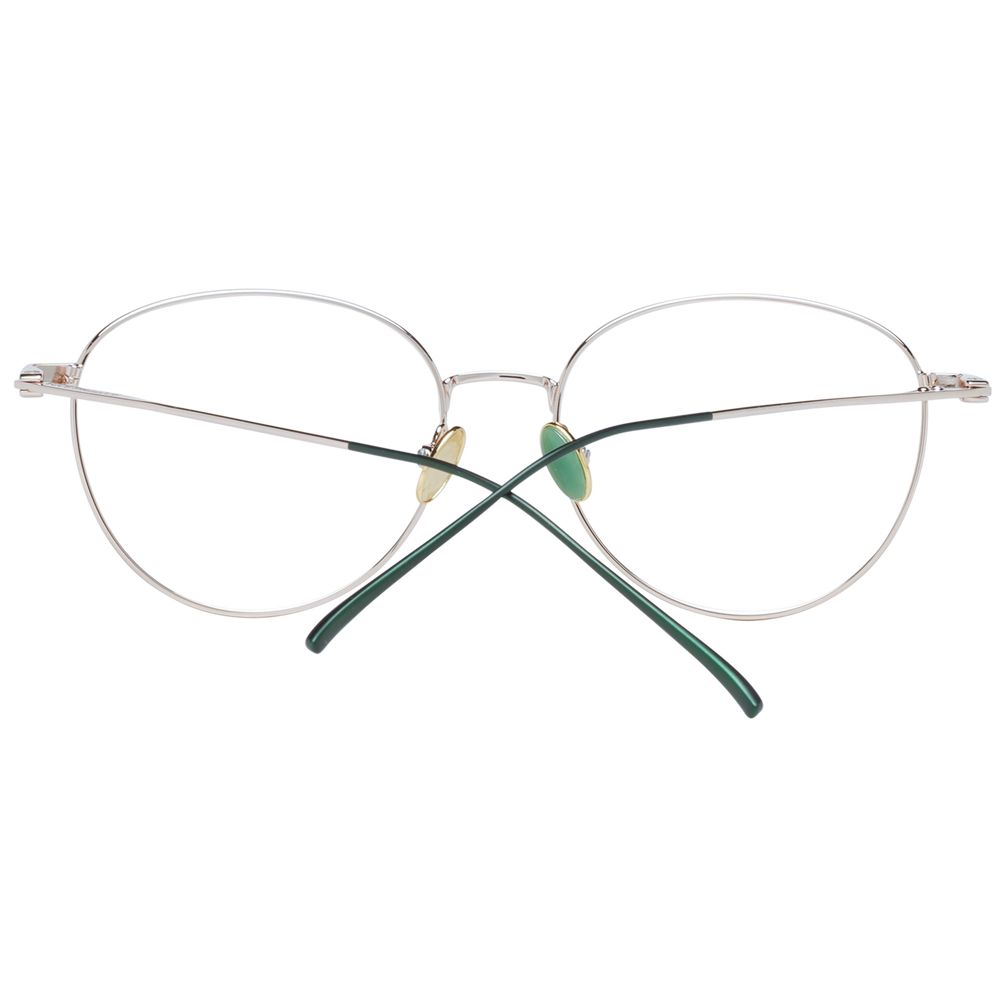 Monture de lunettes pour femme Scotch &amp; Soda, couleur or.