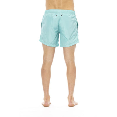 Bikkembergs Lichtblauwe Polyester Heren Zwembroek