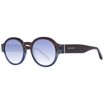 Lunettes de soleil marron Scotch &amp; Soda pour homme