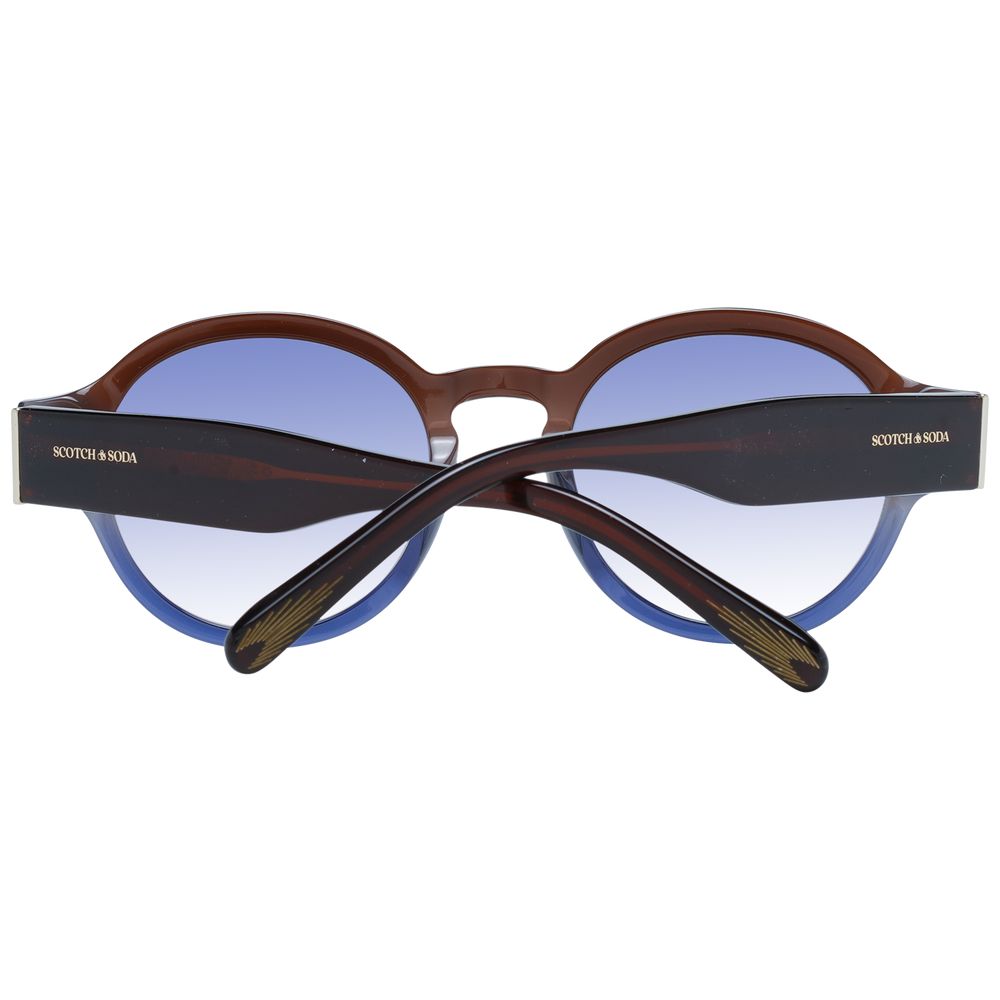 Lunettes de soleil marron Scotch &amp; Soda pour homme