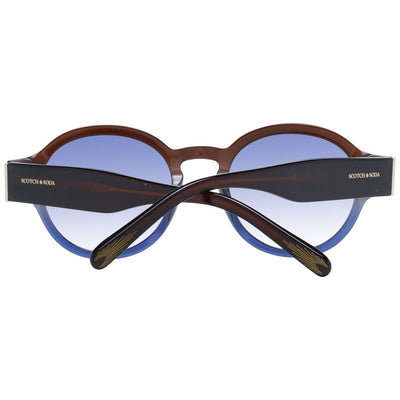 Lunettes de soleil marron Scotch &amp; Soda pour homme
