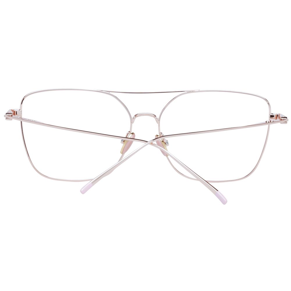 Monture de lunettes pour femme Scotch &amp; Soda, couleur or.