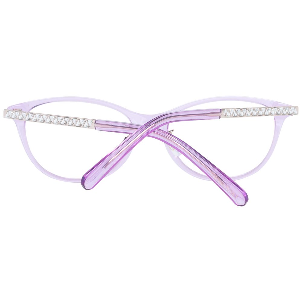 Montures optiques Swarovski violettes pour femmes