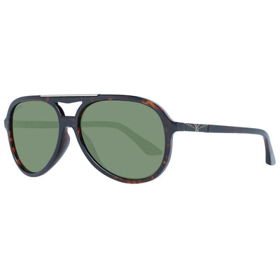 Lunettes de soleil Longines marron pour homme