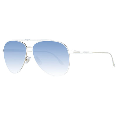Lunettes de soleil Longines blanches pour homme