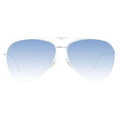 Lunettes de soleil Longines blanches pour homme