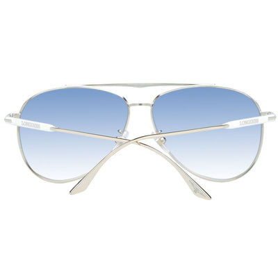 Lunettes de soleil Longines blanches pour homme