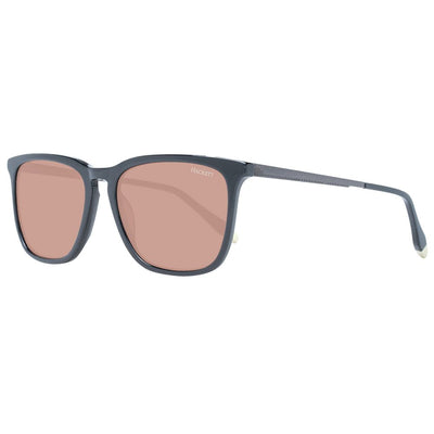 Lunettes de soleil Hackett noires pour homme