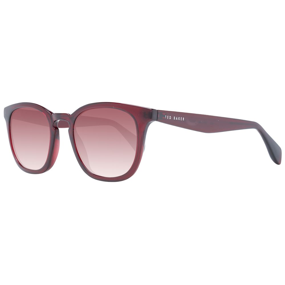 Lunettes de soleil rouges pour hommes Ted Baker