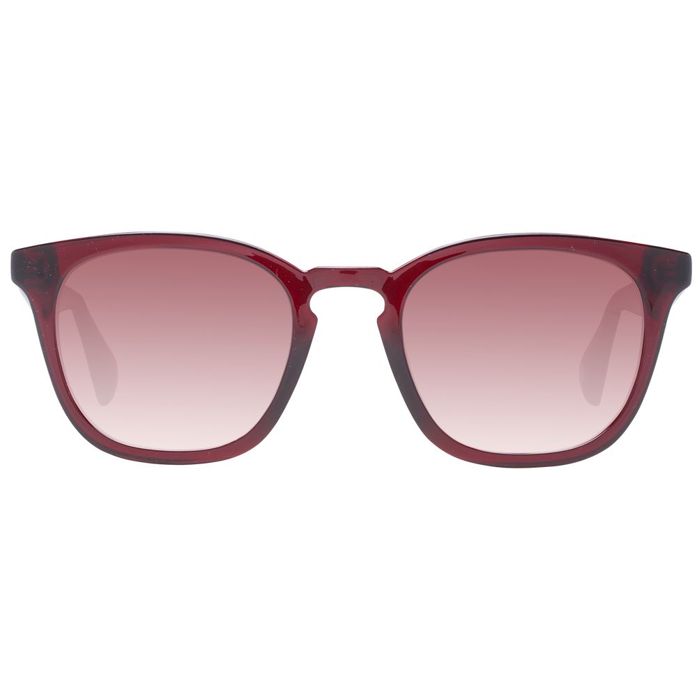 Lunettes de soleil rouges pour hommes Ted Baker