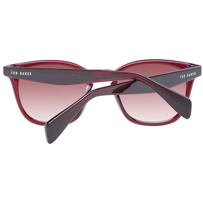 Lunettes de soleil rouges pour hommes Ted Baker