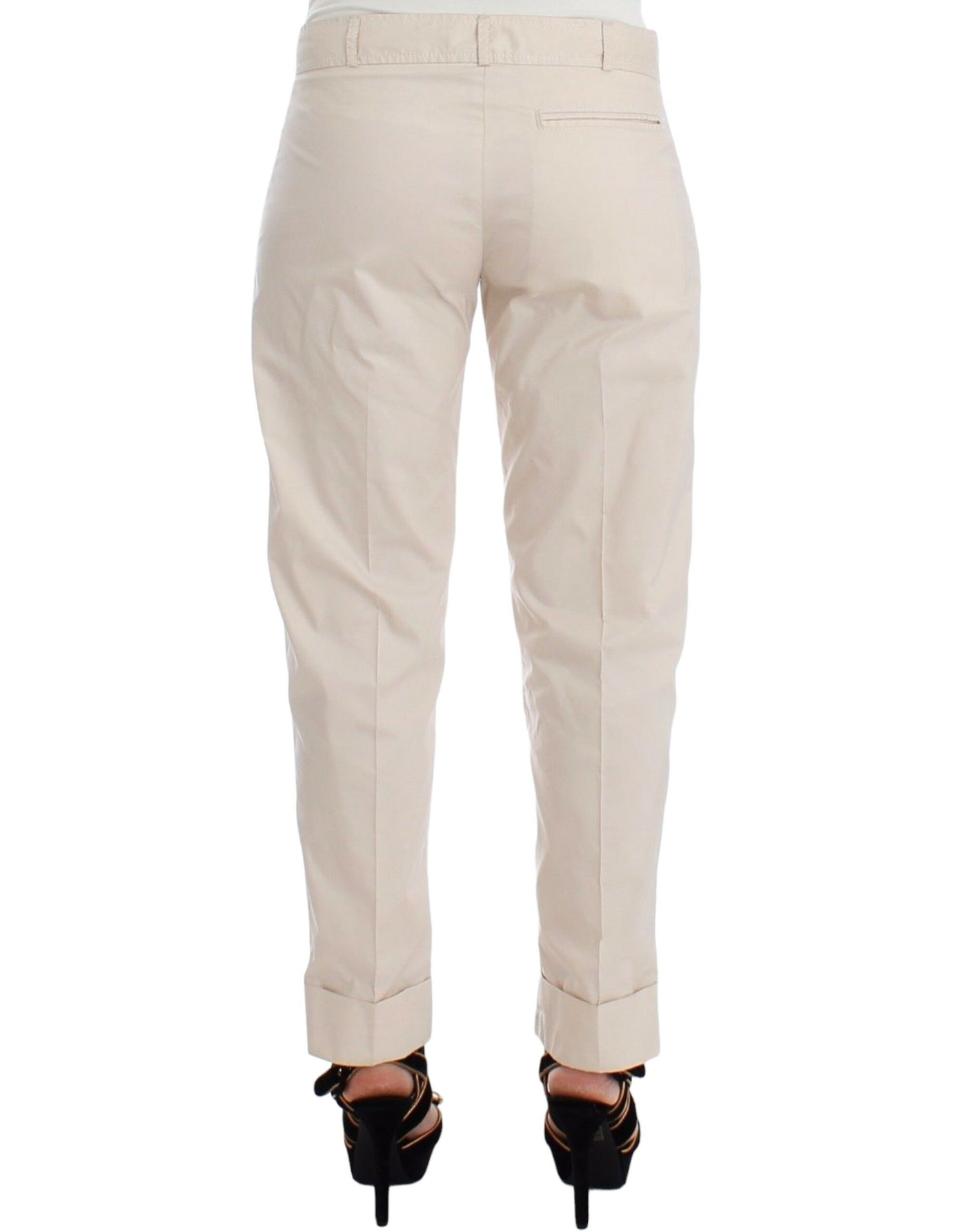 Ermanno Scervino Pantalon chino beige Pantalon habillé décontracté Kakis