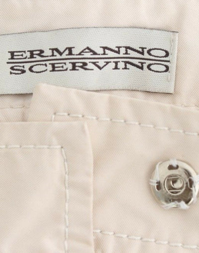 Ermanno Scervino Pantalon chino beige Pantalon habillé décontracté Kakis
