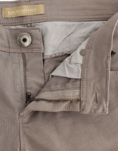 Ermanno Scervino Taupe Beige Slim Jeans Denim Broek Skinny