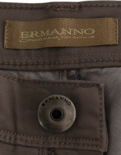 Ermanno Scervino Taupe Beige Slim Jeans Denim Broek Skinny