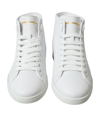 Dolce &amp; Gabbana Witte Saint Tropez High Top Heren Sneakers Schoenen