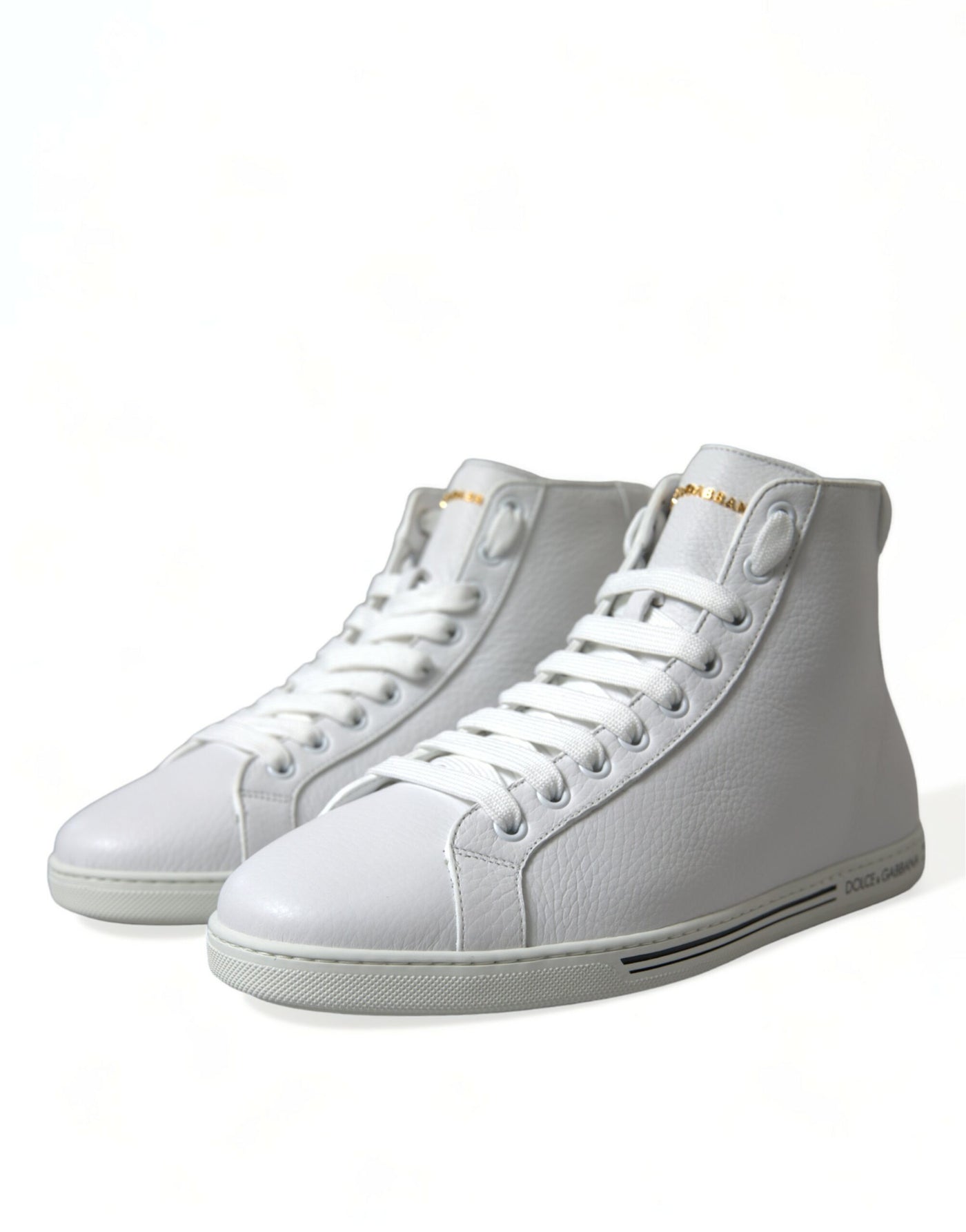 Dolce &amp; Gabbana Witte Saint Tropez High Top Heren Sneakers Schoenen