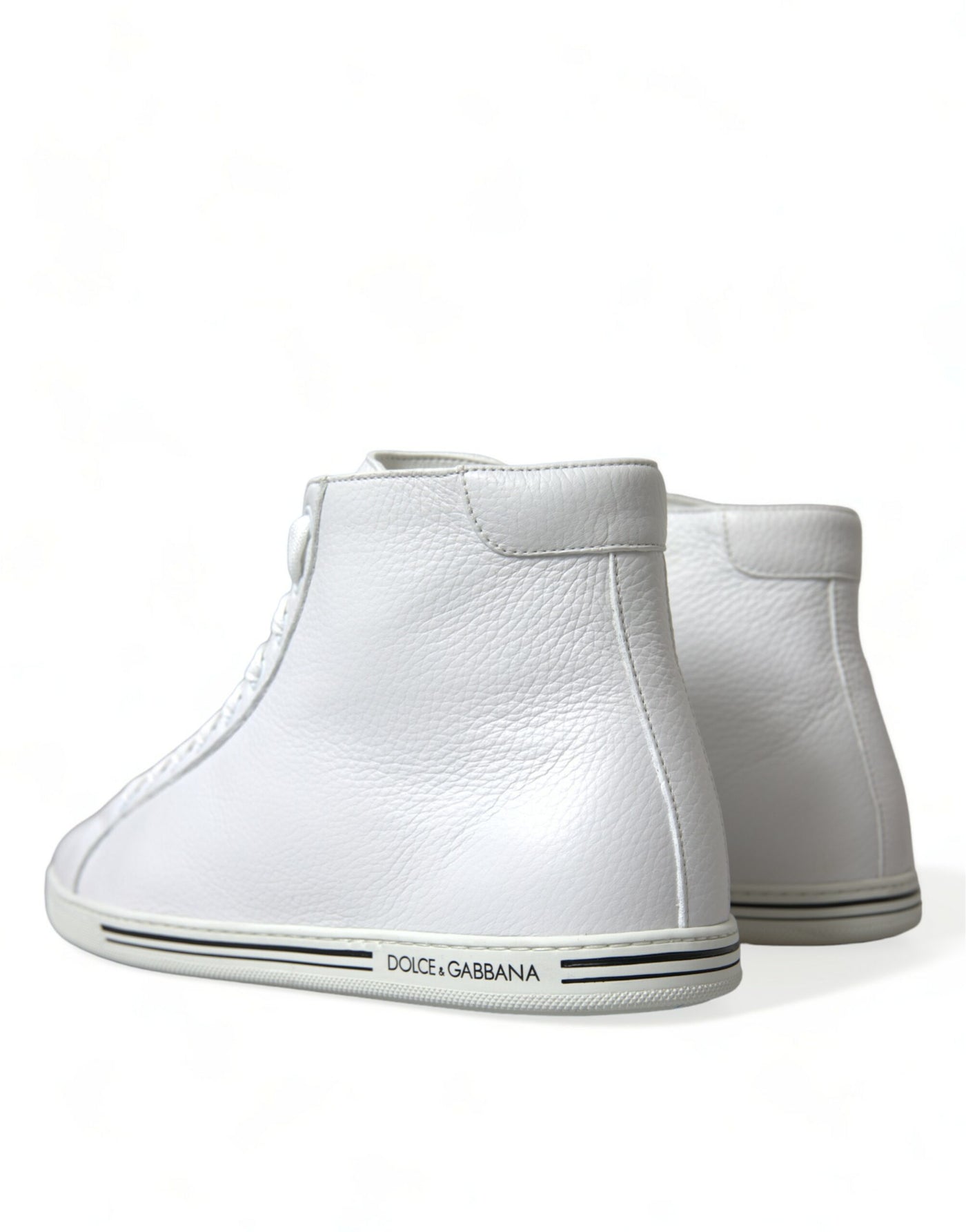 Dolce &amp; Gabbana Witte Saint Tropez High Top Heren Sneakers Schoenen