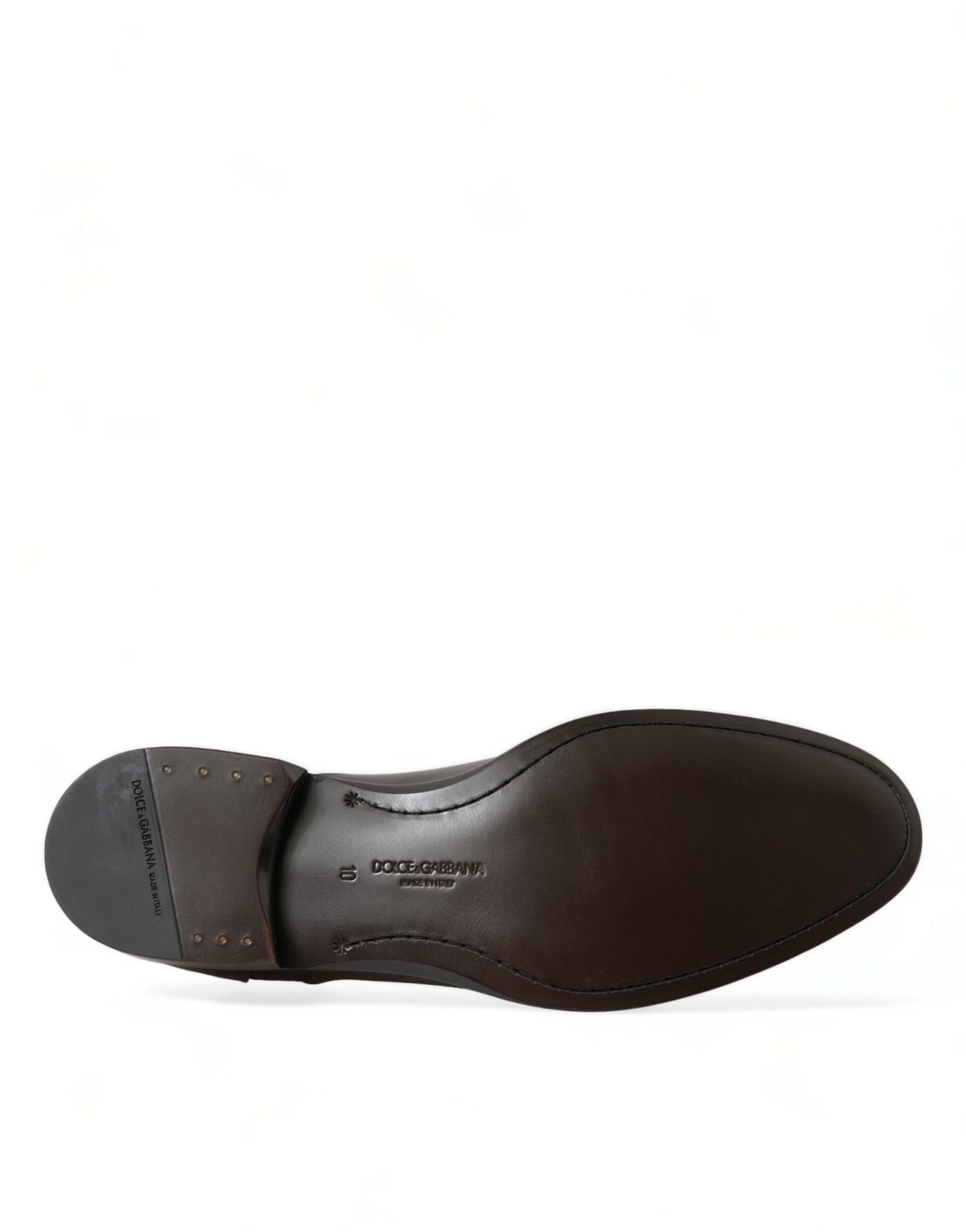 Dolce &amp; Gabbana Bruine Exotische Leren Formele Herenschoenen