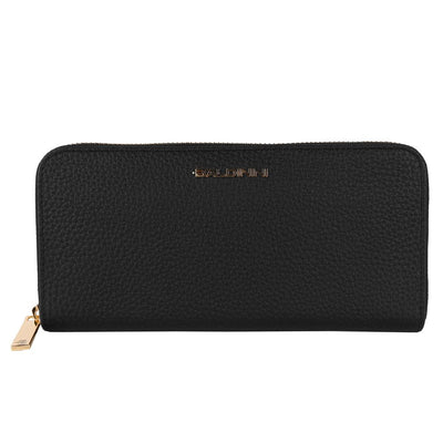 Baldinini Trend Elegante leren portemonnee met rits - Tijdloos accessoire