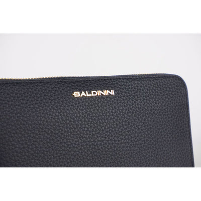 Baldinini Trend Elegante leren portemonnee met rits - Tijdloos accessoire