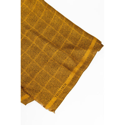 Trussardi Gele Viscose Heren Sjaal