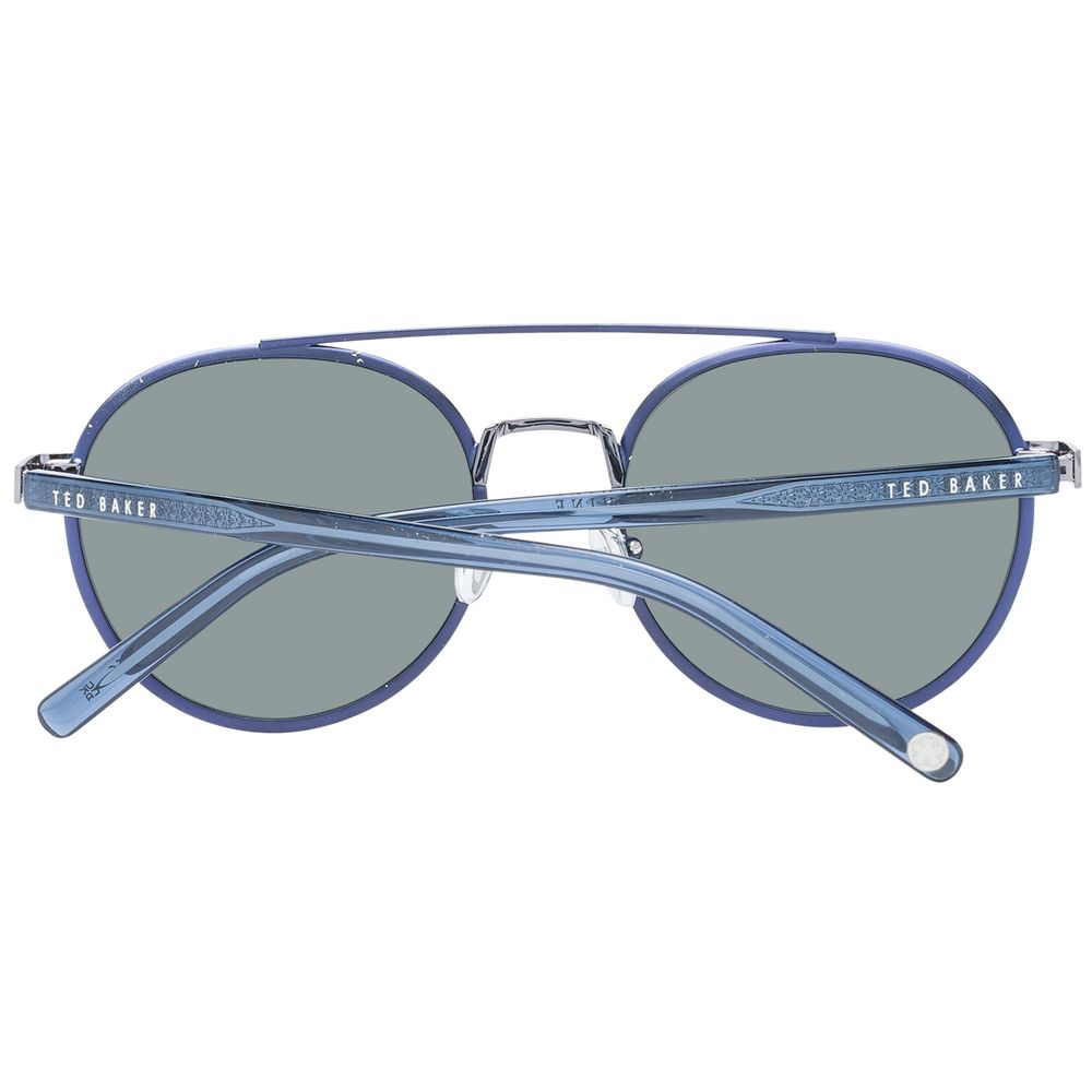 Lunettes de soleil bleues Ted Baker pour homme