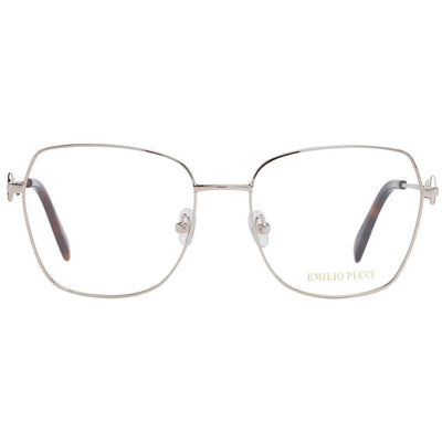 Montures optiques pour femmes Emilio Pucci en or rose