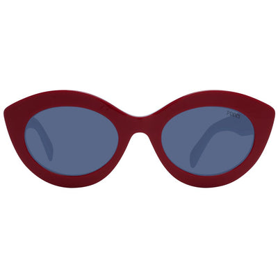 Lunettes de soleil rouges pour femmes Emilio Pucci