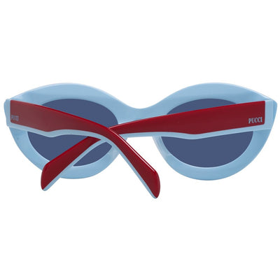 Lunettes de soleil rouges pour femmes Emilio Pucci