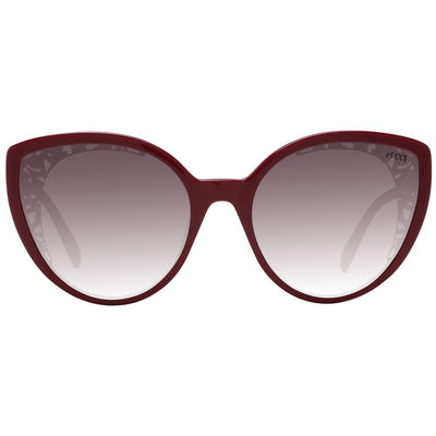 Lunettes de soleil rouges pour femmes Emilio Pucci