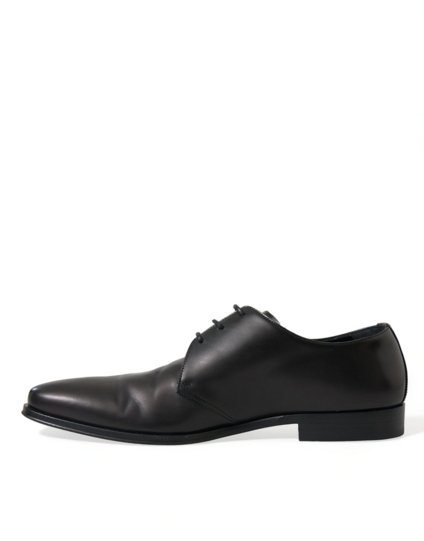 Dolce &amp; Gabbana Zwarte Leren Veterschoenen voor Formele Derby's