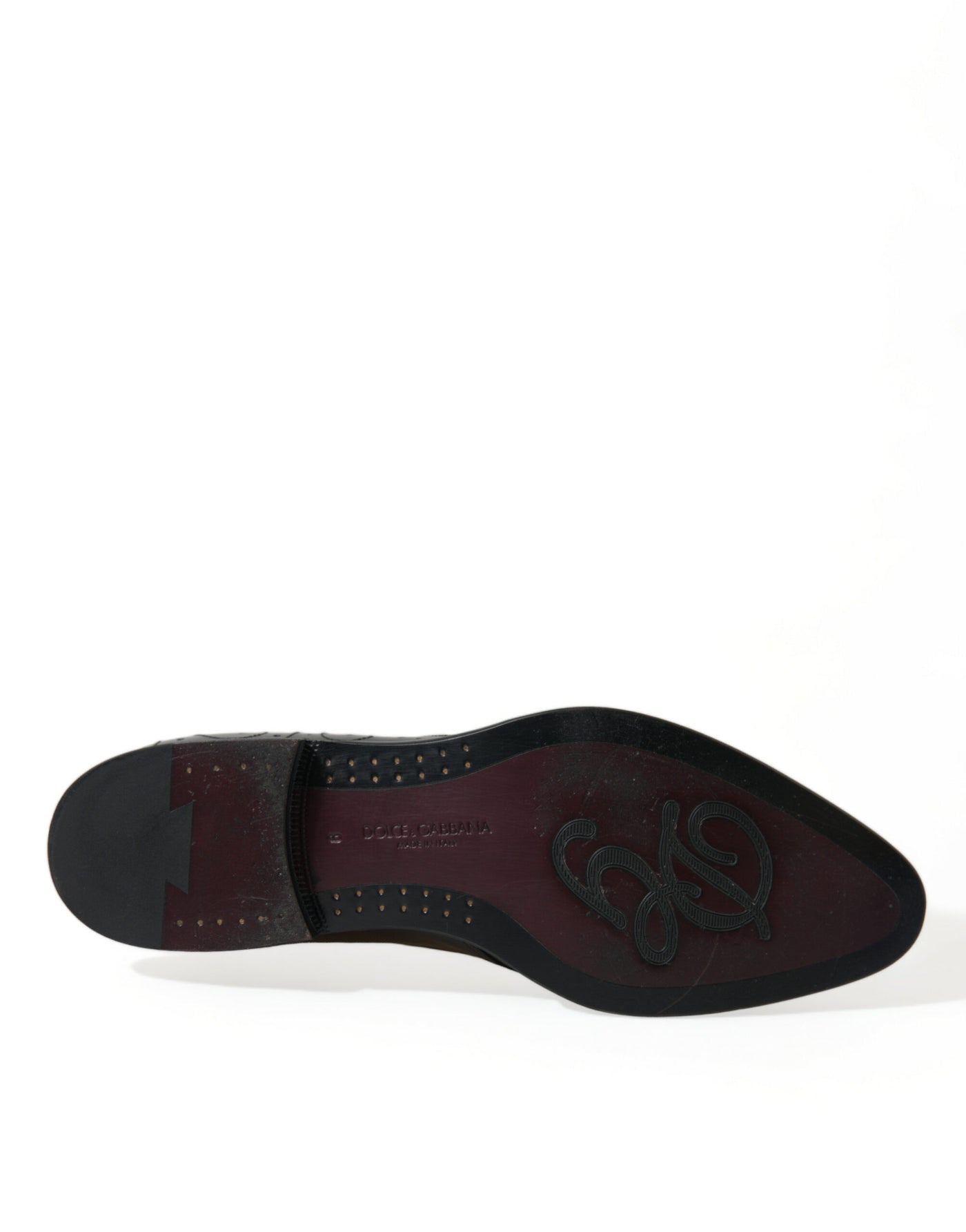 Dolce &amp; Gabbana Zwarte Leren Veterschoenen voor Formele Derby's