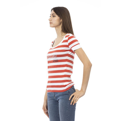 Trussardi Action Multicolor Katoenen Dames T-shirt