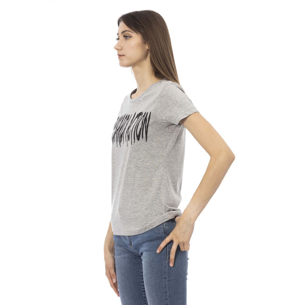 Trussardi Action Grijs Katoenen Dames T-shirt