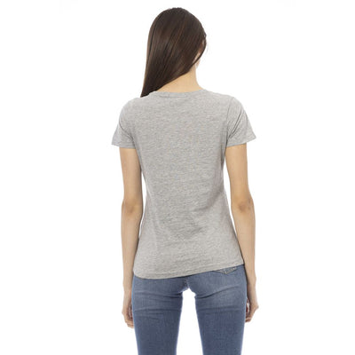 Trussardi Action Grijs Katoenen Dames T-shirt