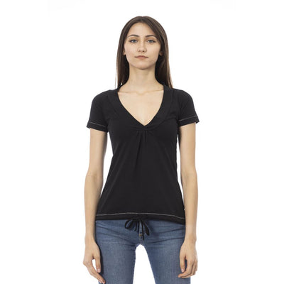 Trussardi Action Zwart Katoenen Dames T-shirt