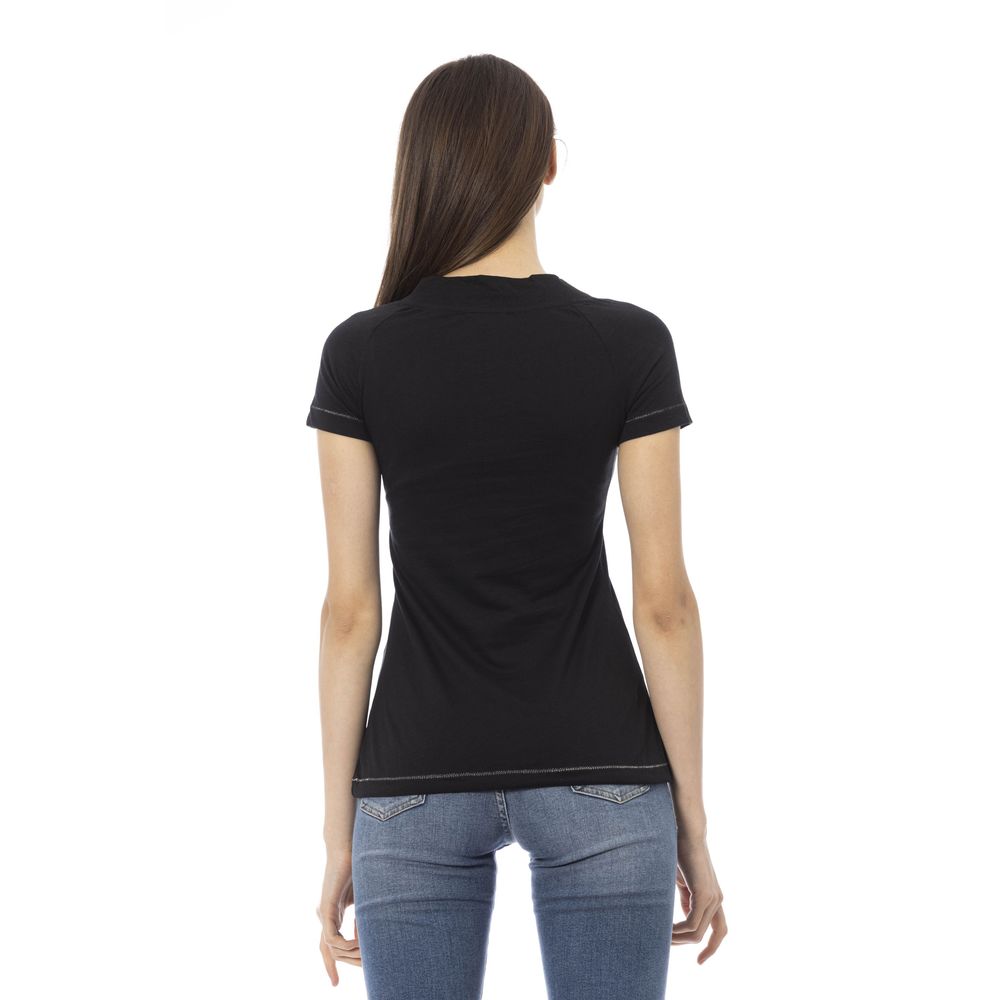 Trussardi Action Zwart Katoenen Dames T-shirt